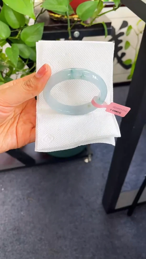 未镶嵌手镯翡翠130-53.3