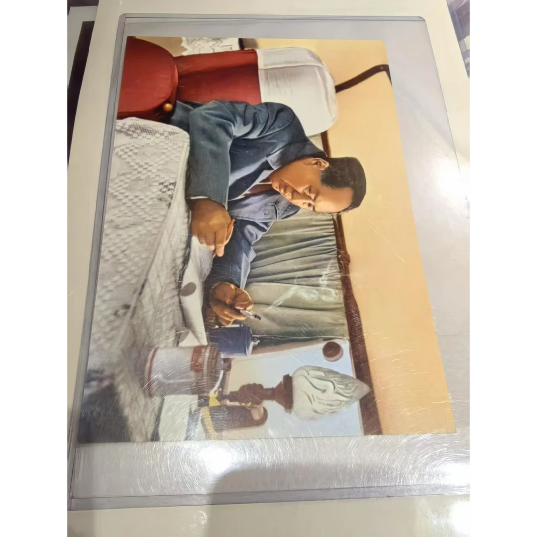 火车上的爷爷/16开照片