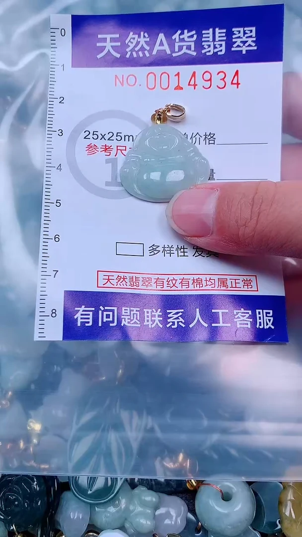 吊坠(不含链)未镶嵌翡翠1