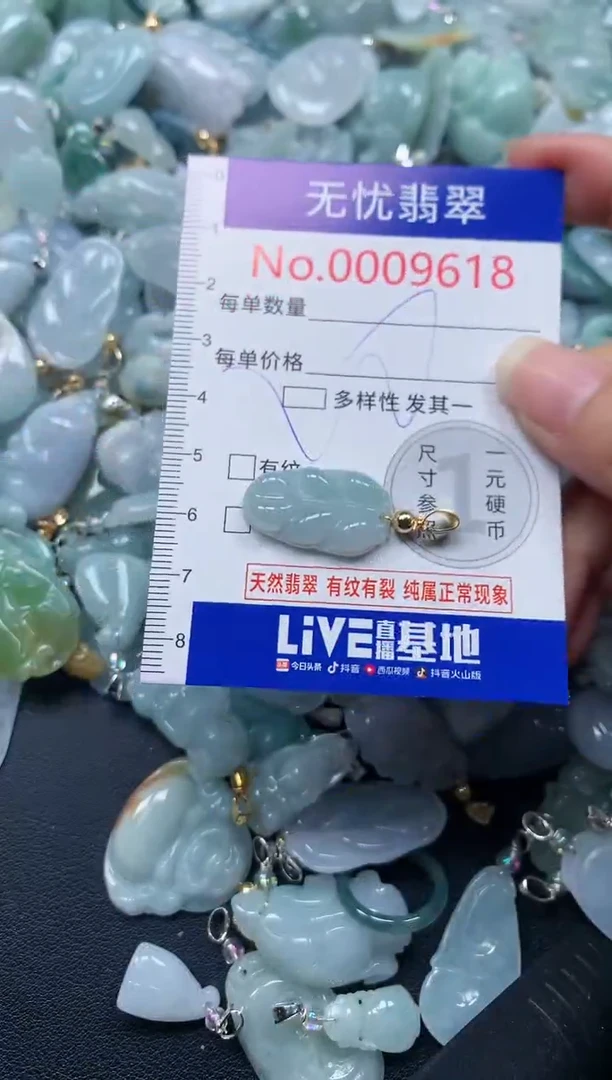 颈饰未镶嵌翡翠9618