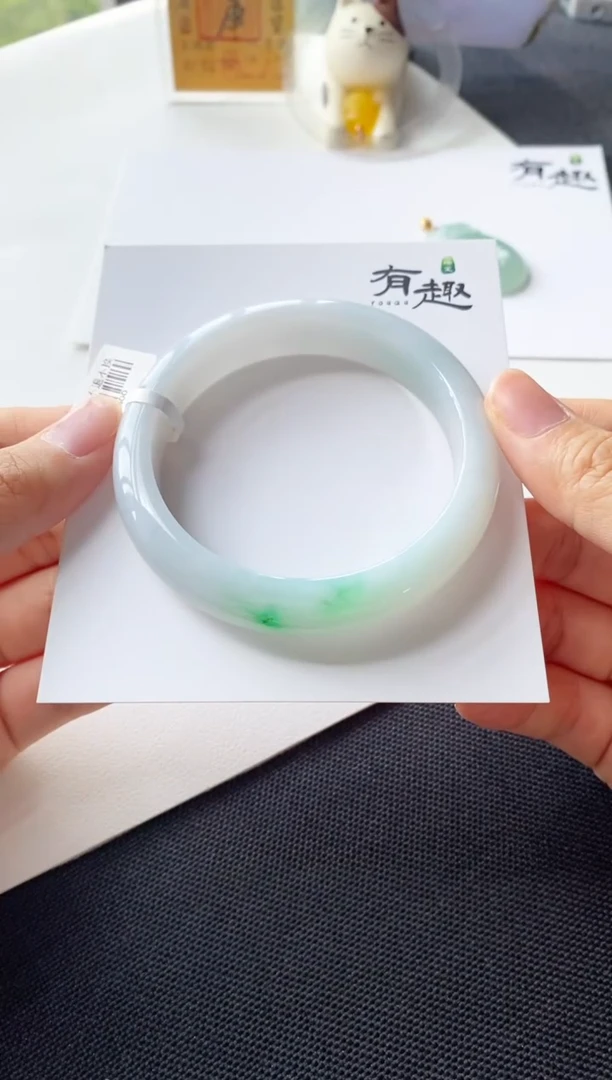 翡翠手镯未镶嵌58.3正圈