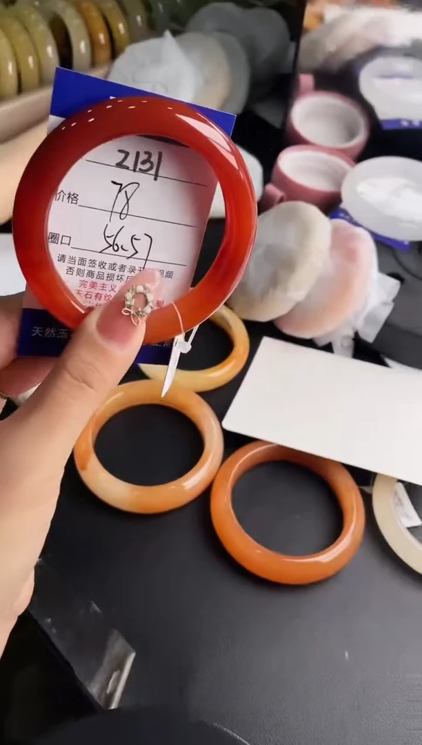 未镶嵌手镯石英质玉z131-HHB56+