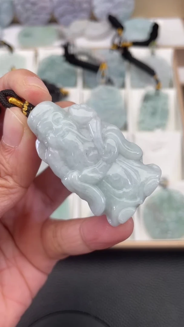 颈饰未镶嵌翡翠天然缅甸翡翠A货539