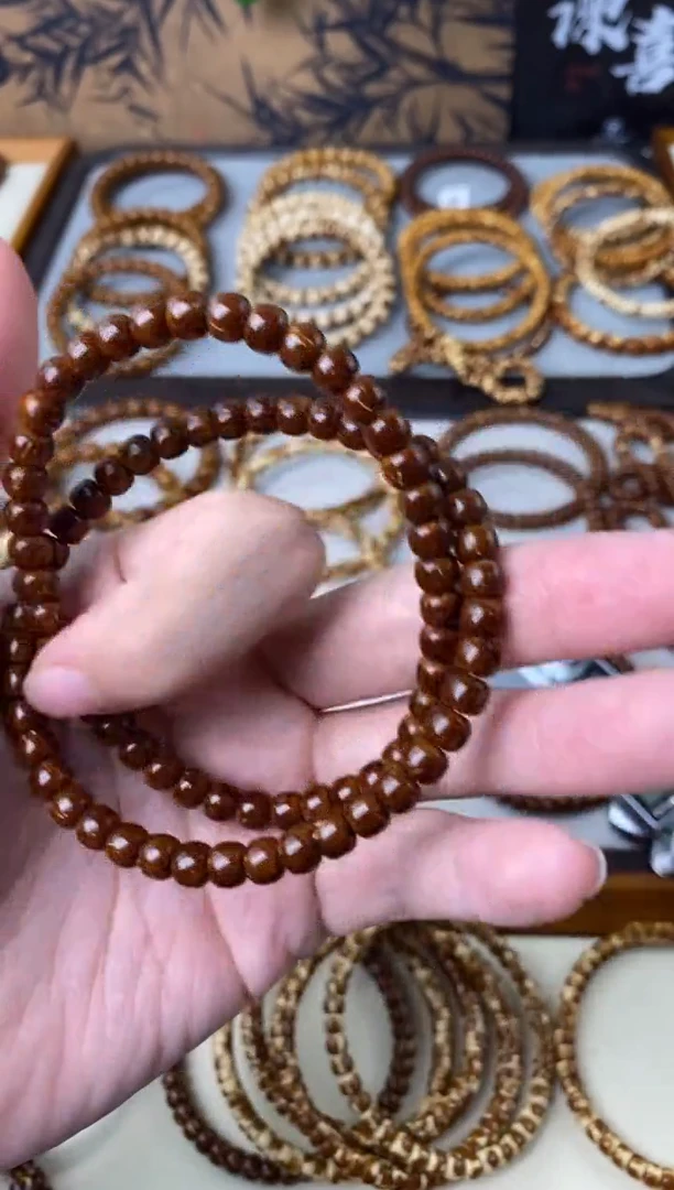 手串紫金鼠红皮实心鼠尖纯肉6