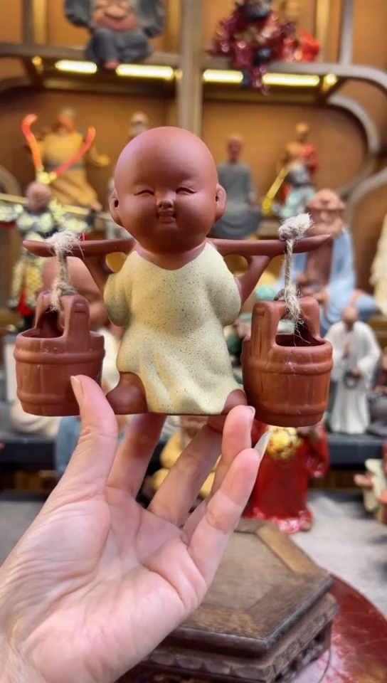 紫砂茶宠器闵茶宠摆件