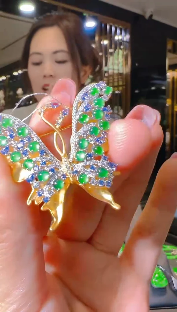 【闪购商品】翡翠吊坠(不含链)银S925镶嵌089     （多样性发货）