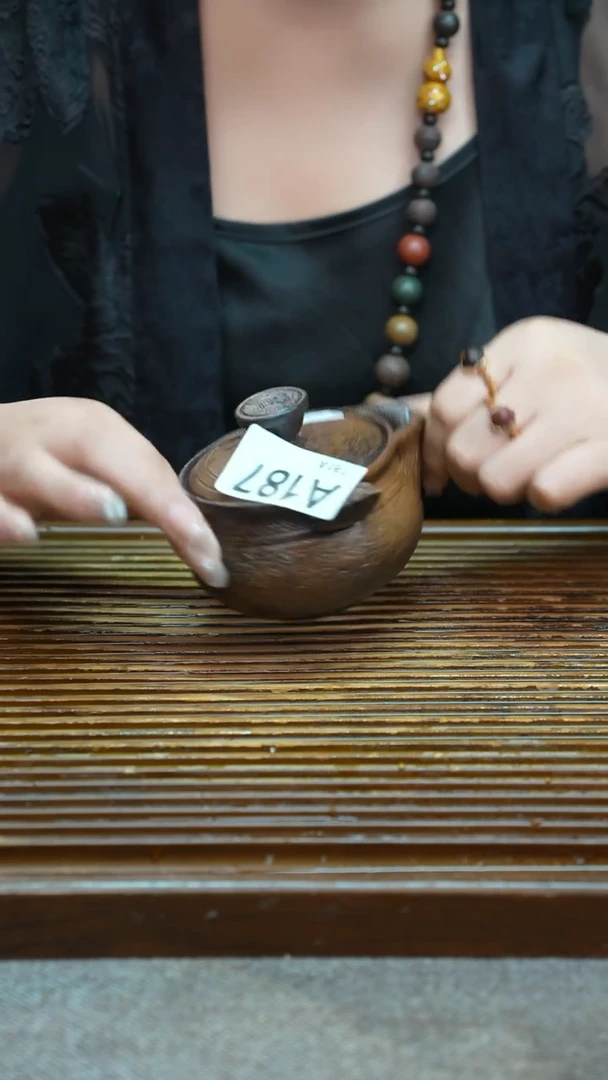 万古烧粗陶手工茶具