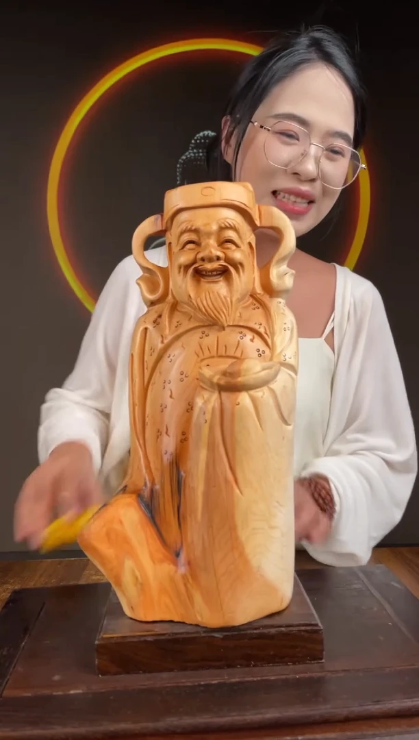 柏木（崖柏）手工摆件,先抢先得! 编号:122