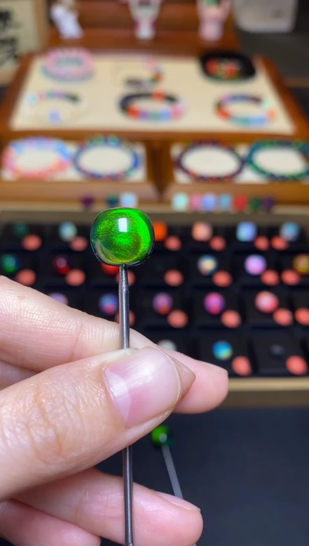 【闪购商品】树脂制品11*12mm人工欧泊老型8