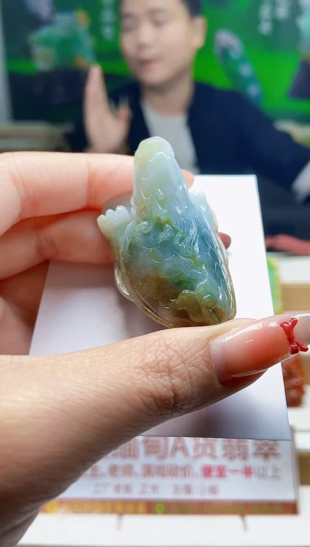 颈饰未镶嵌翡翠翡翠A货