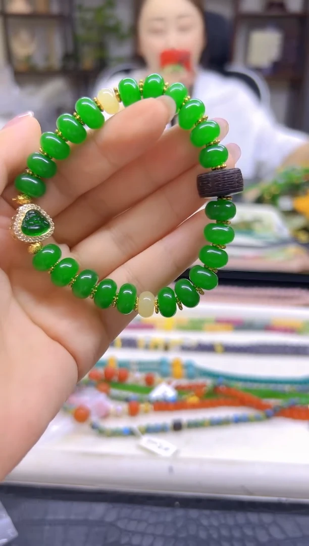 未镶嵌手链翡翠DIY款S845