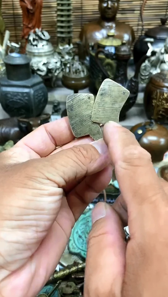 鸿兴工艺摆件把件小财刀