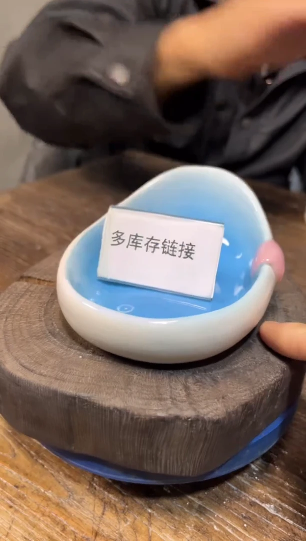 51手绘釉下彩微瑕陶瓷