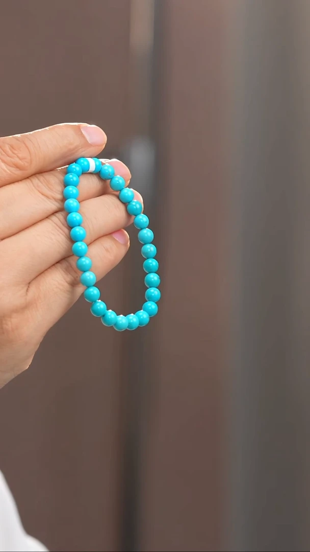 未镶嵌绿松石手串十****）1