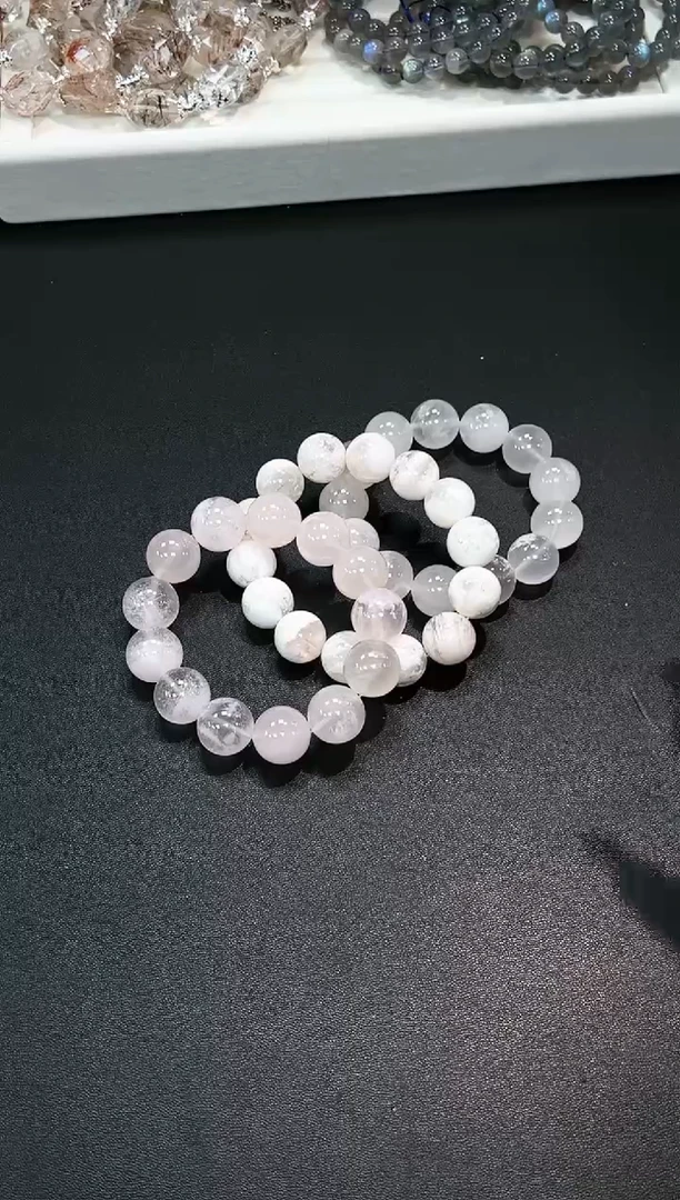 【闪购商品】水晶手串未镶嵌16g多样性发其一/1条14mm默认微瑕