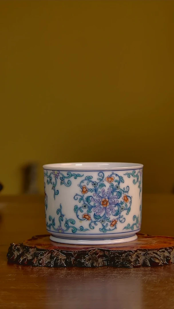 【闪购商品】杯手工手绘杯杯很美丽