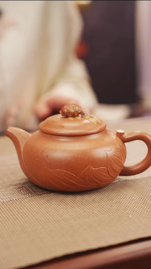 原矿金玉满堂紫砂壶24