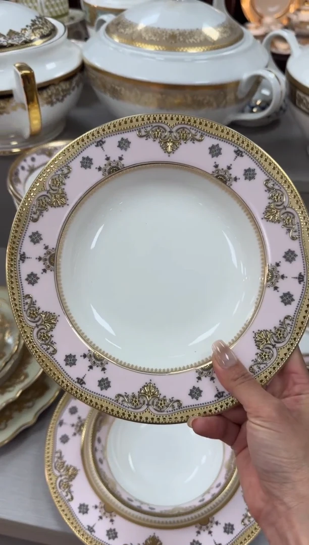 【闪购商品】瓷片8.5寸草帽盘2个 福利款