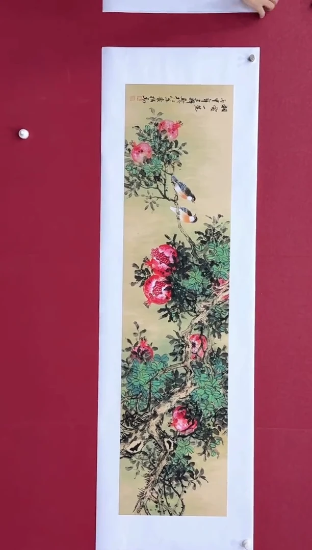 国画国画绘画山水花鸟
