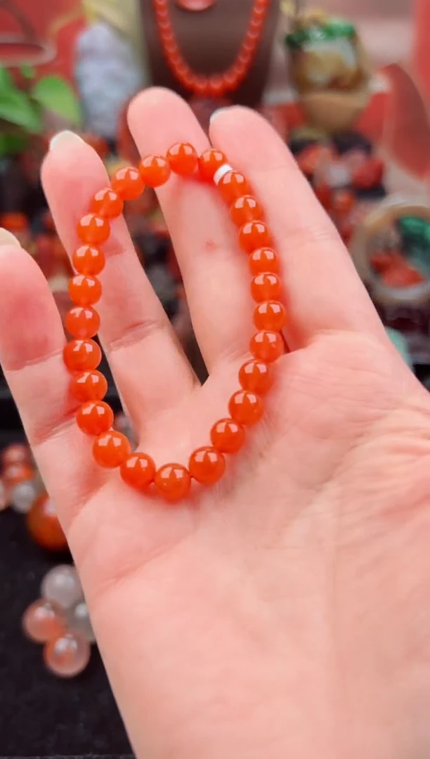 未镶嵌手链南红玛瑙ℳ****⁰手串