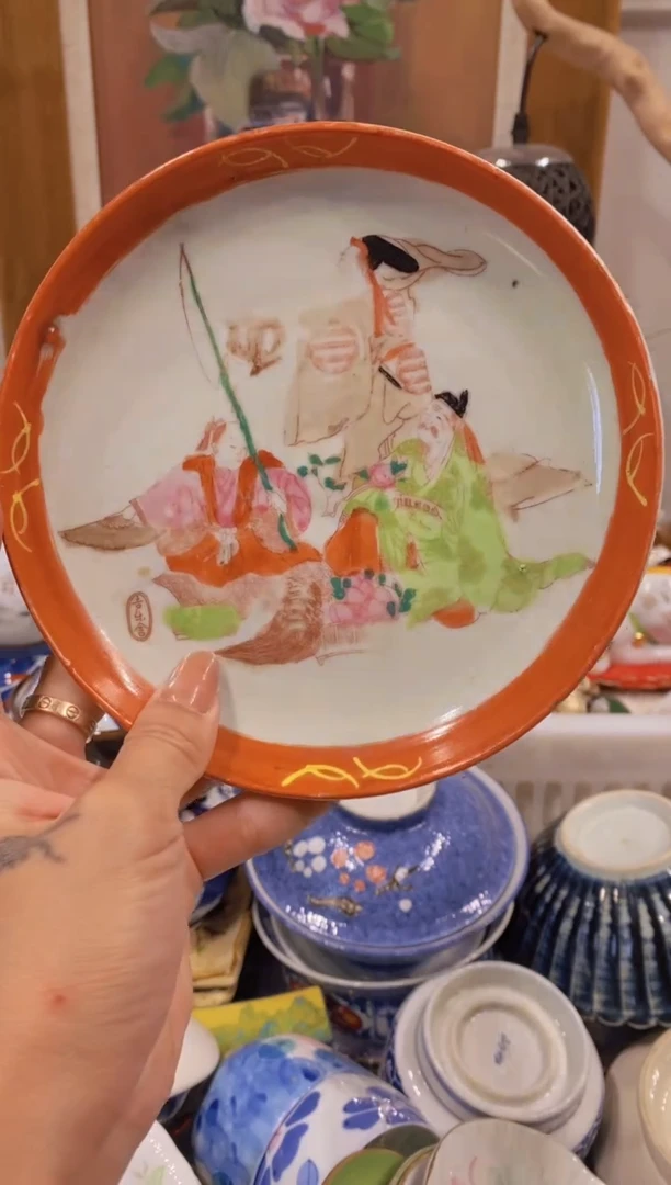 中古回流瓷器茶具默认微瑕谨慎参拍