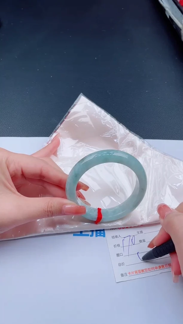 未镶嵌手镯翡翠43天然翡翠手镯