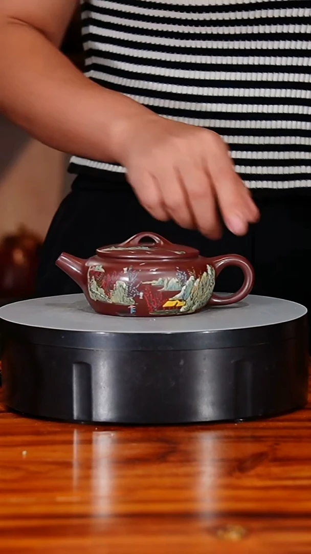 宜兴原矿紫砂壶茶壶150C