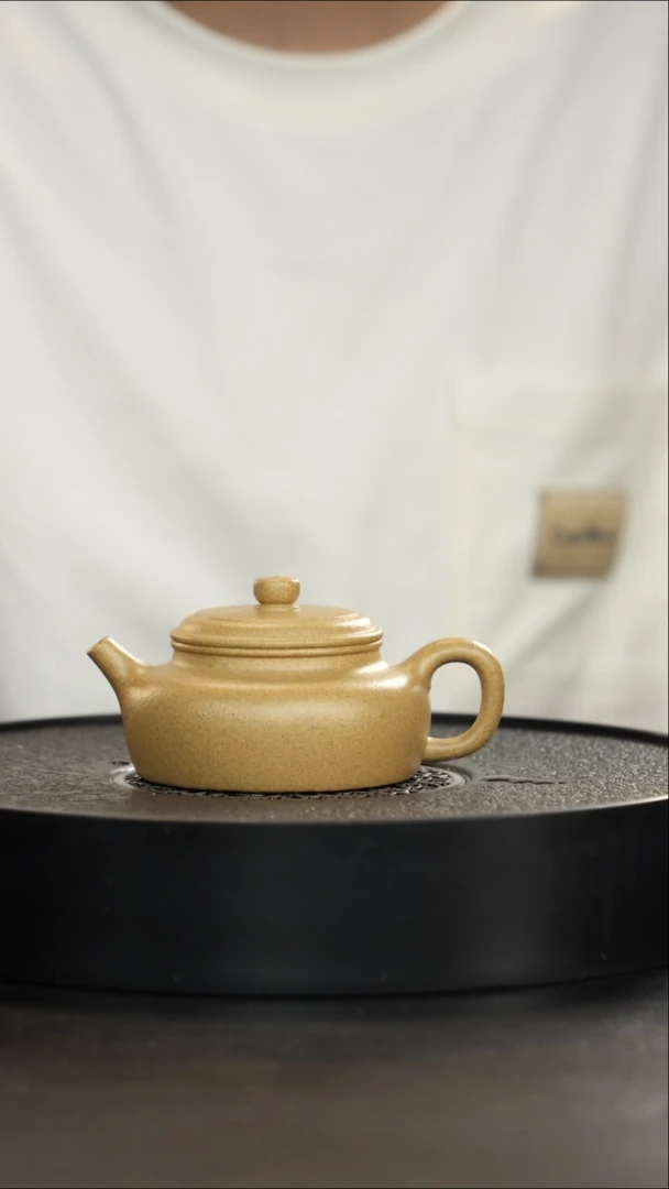 茶壶紫砂老宕口天花板黄金段扁德中煤气窑大漏