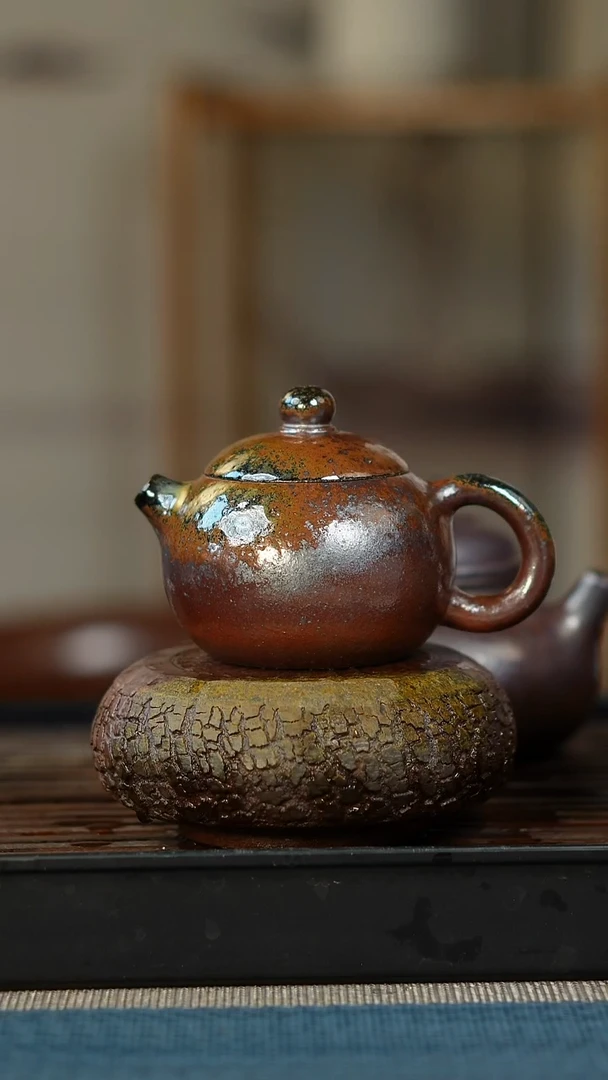 茶壶紫砂柴烧紫砂西施