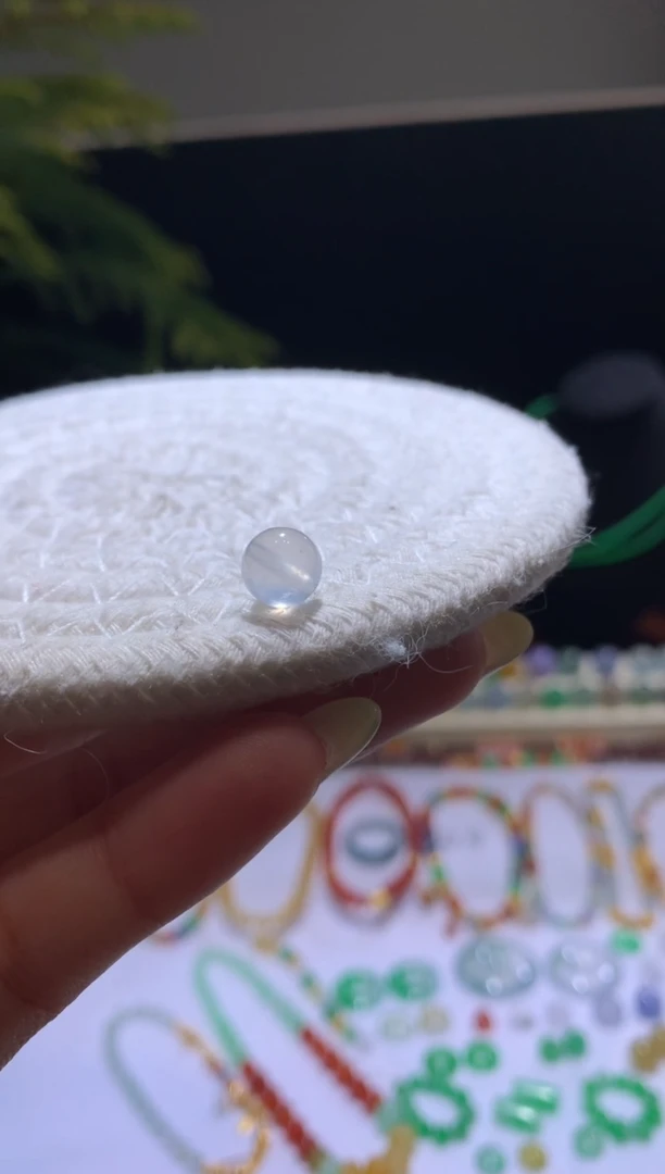 【闪购商品】定制翡翠未镶嵌7.6珠子1800+180