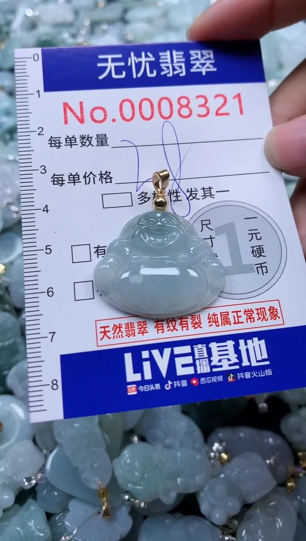 颈饰未镶嵌翡翠8321