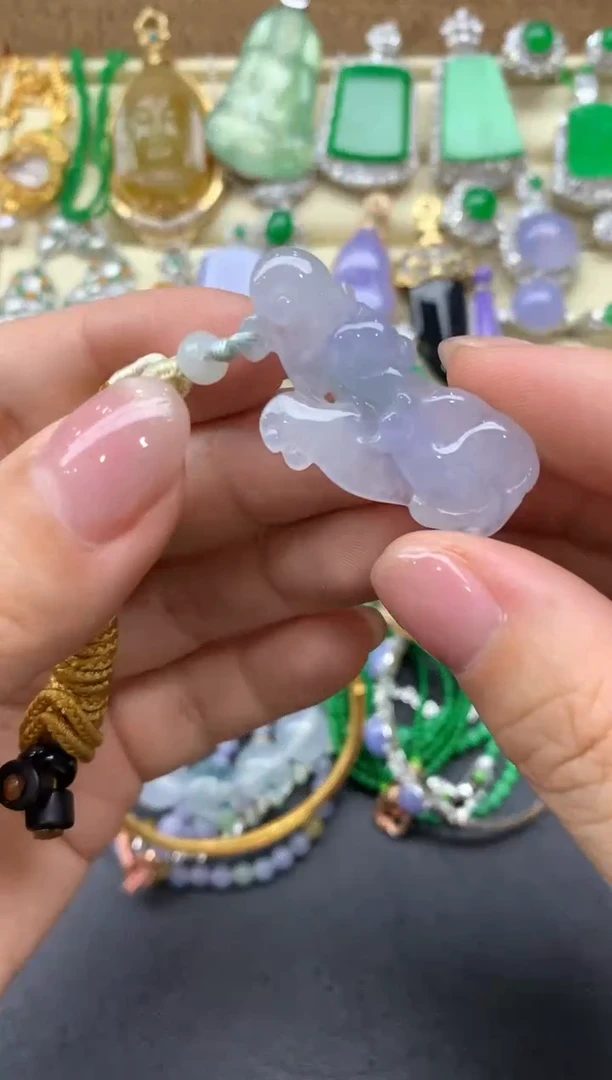 【闪购商品】翡翠颈饰未镶嵌146中国好珍宝