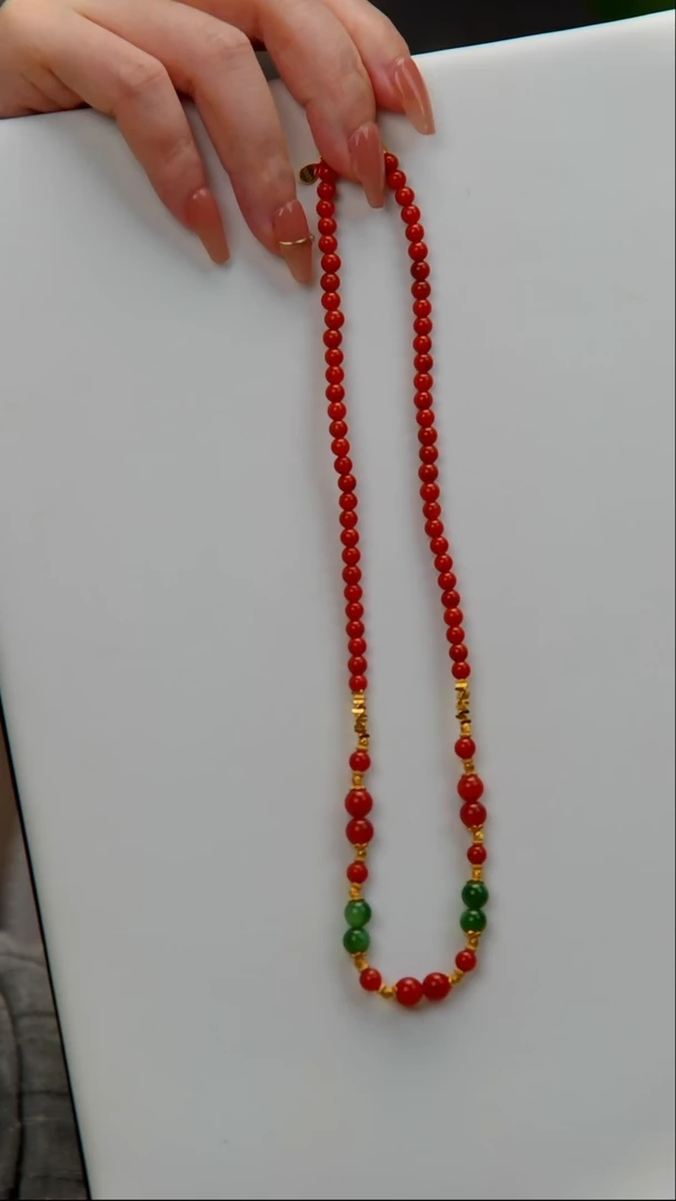 颈饰未镶嵌南红玛瑙南红设计款项链 多样性发一
