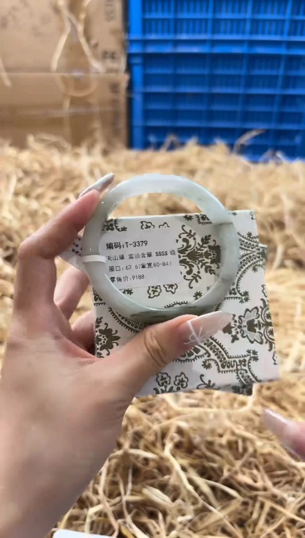 未镶嵌手镯石英质玉T-3379