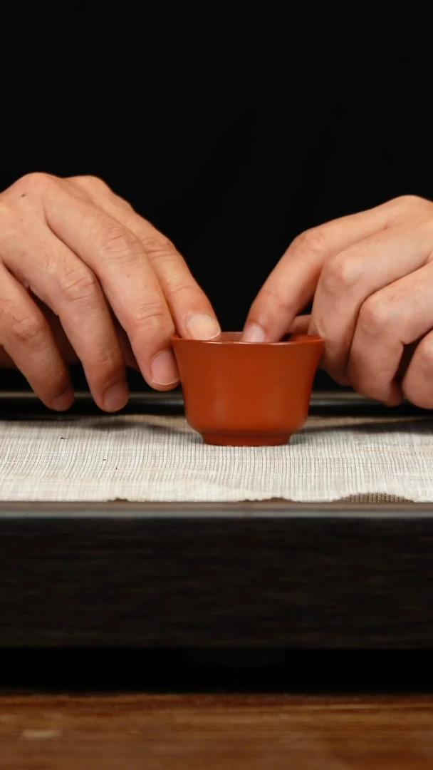 茶壶紫砂朱泥小杯