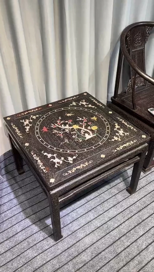 木紫檀雕刻一物一拍