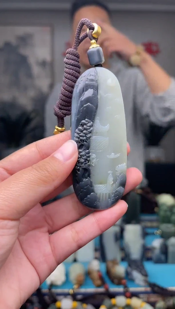 未镶嵌和田玉挂件1