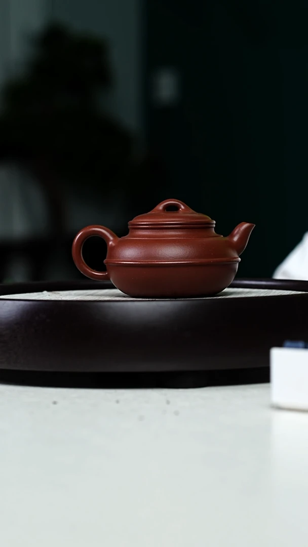 茶壶紫砂0826早场直播FJHZ-0012骋怀-红皮龙-270cc