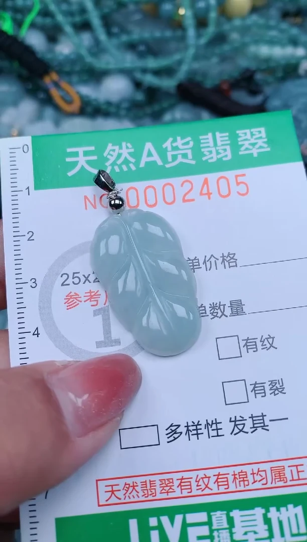 【闪购商品】翡翠颈饰未镶嵌.0002405