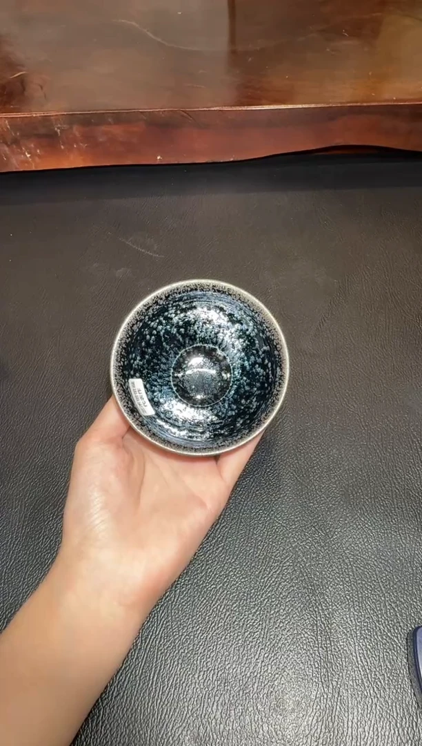 茶盏蔡炳盛银蓝油滴19
