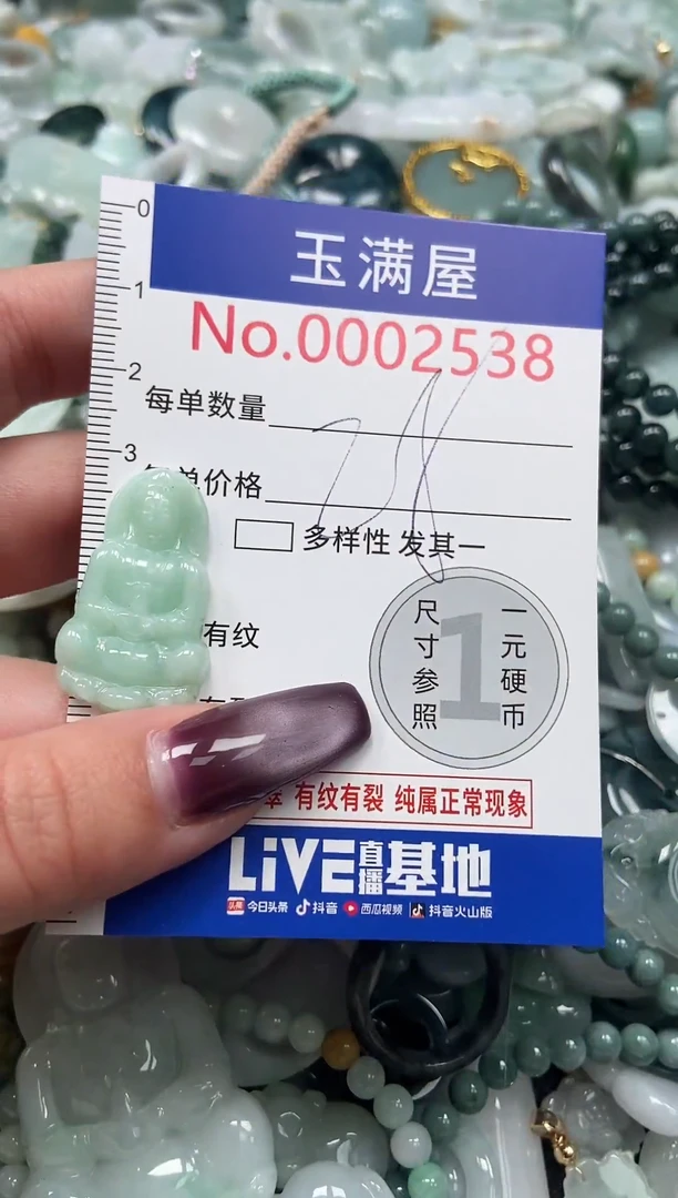 颈饰未镶嵌翡翠2538