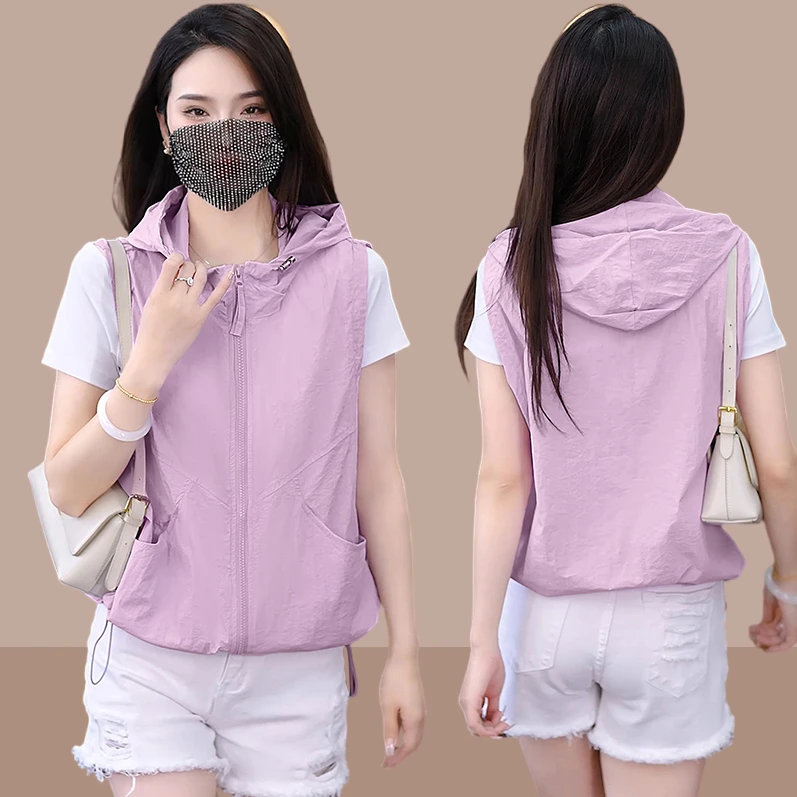 夏季薄款马夹女2025新款时髦洋气外搭叠穿坎肩百搭上档次无袖马甲