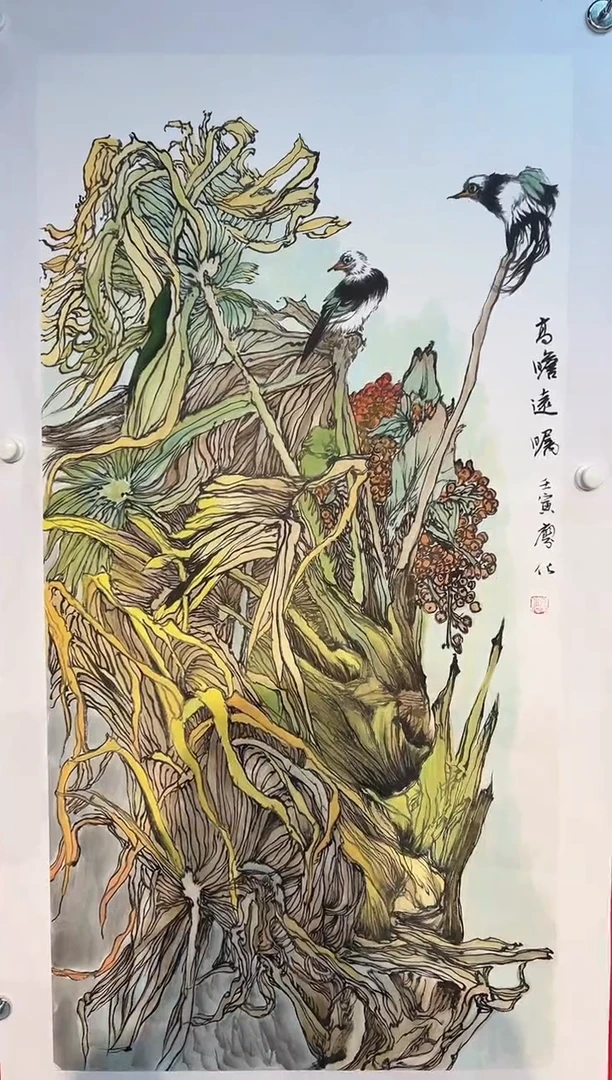 国画国画廖化老师国画作品