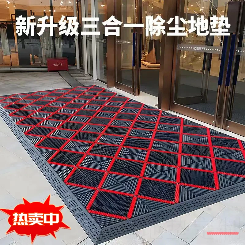 室外防滑地垫商用门口脚刮泥门垫户外地毯防水除尘加厚裁剪大面积