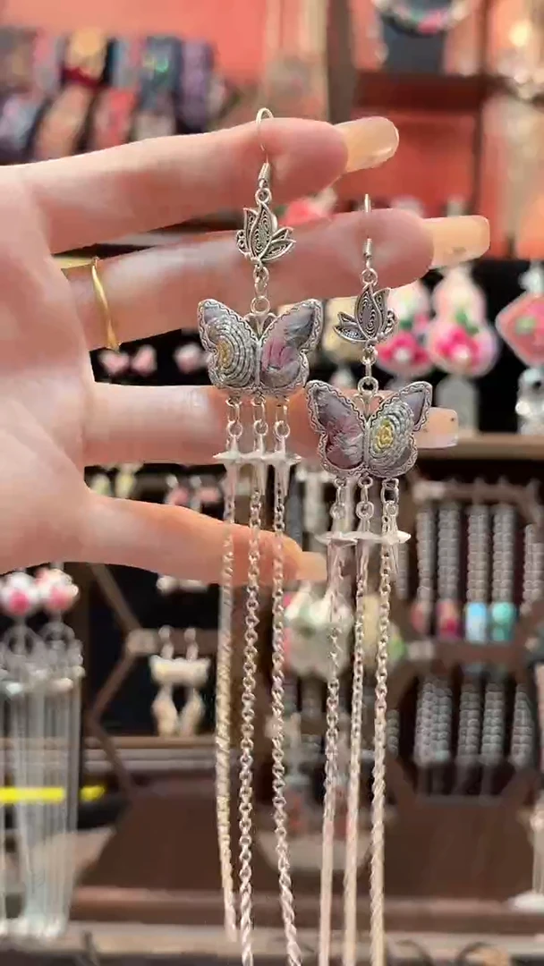 织绣 云织谣民族风精美饰品   235