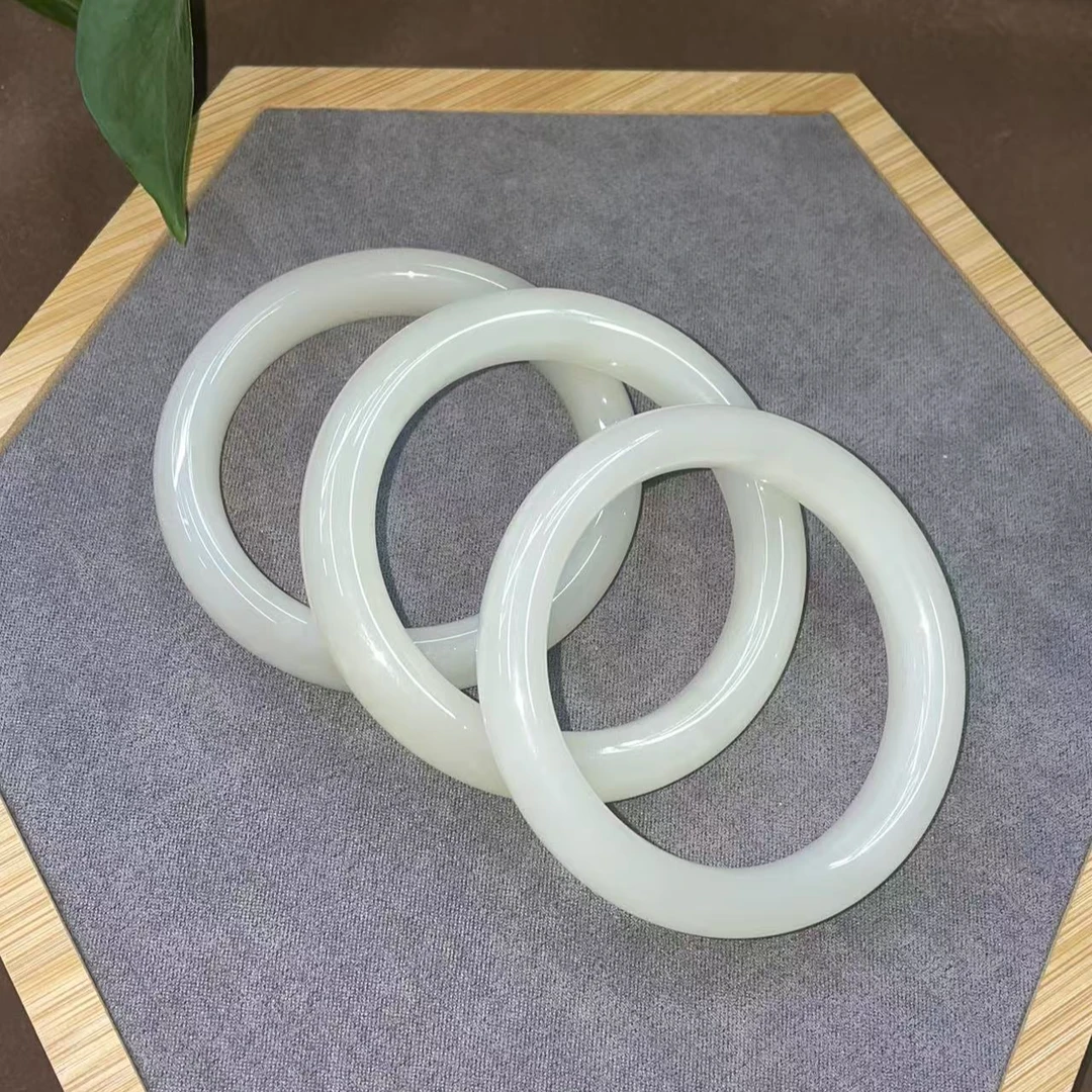 和田玉白玉手镯WH（颜色微区多样性发货拍一发一）