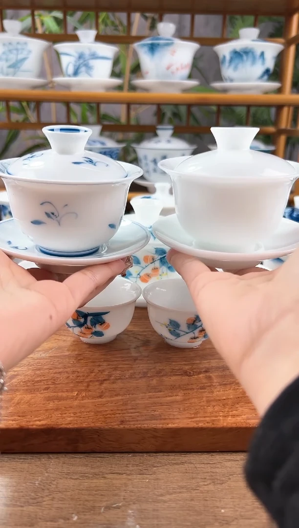 【闪购商品】全品草兰130ml三才+冰种130ml