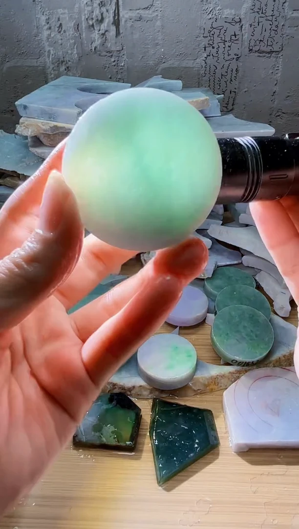 裸石翡翠天然翡翠A货石 南 545