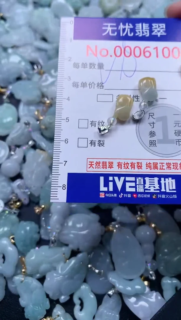 颈饰未镶嵌翡翠6100