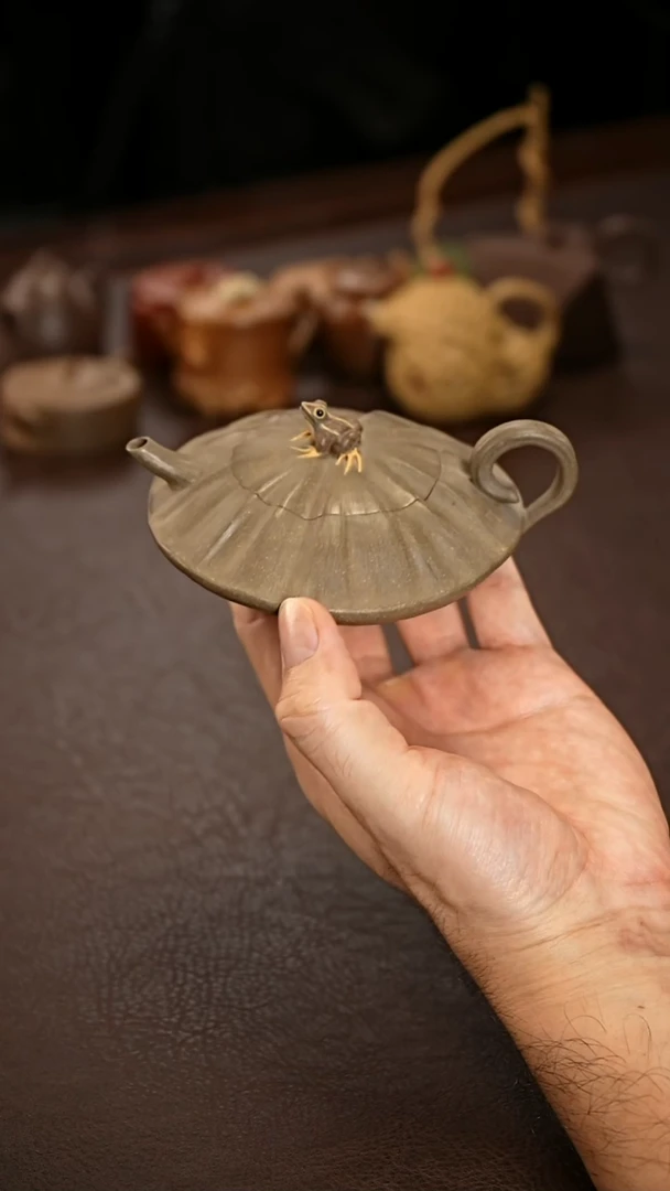 茶壶紫砂荷瓢紫砂壶